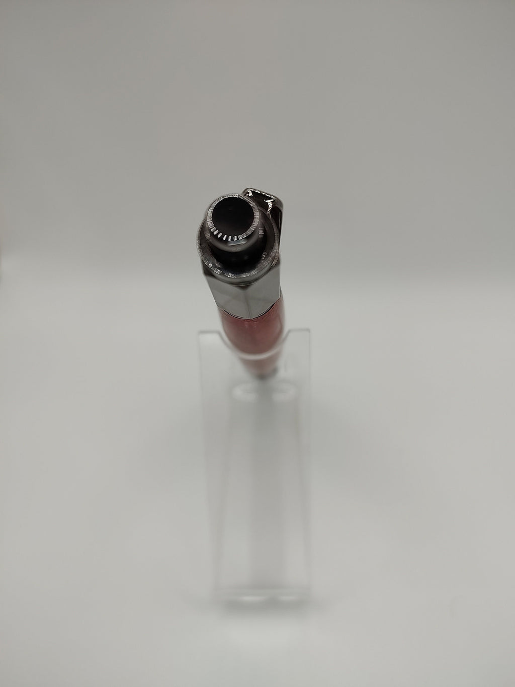 Vertex Click Pen in Purple Heart Wood with Gun Metal Finish