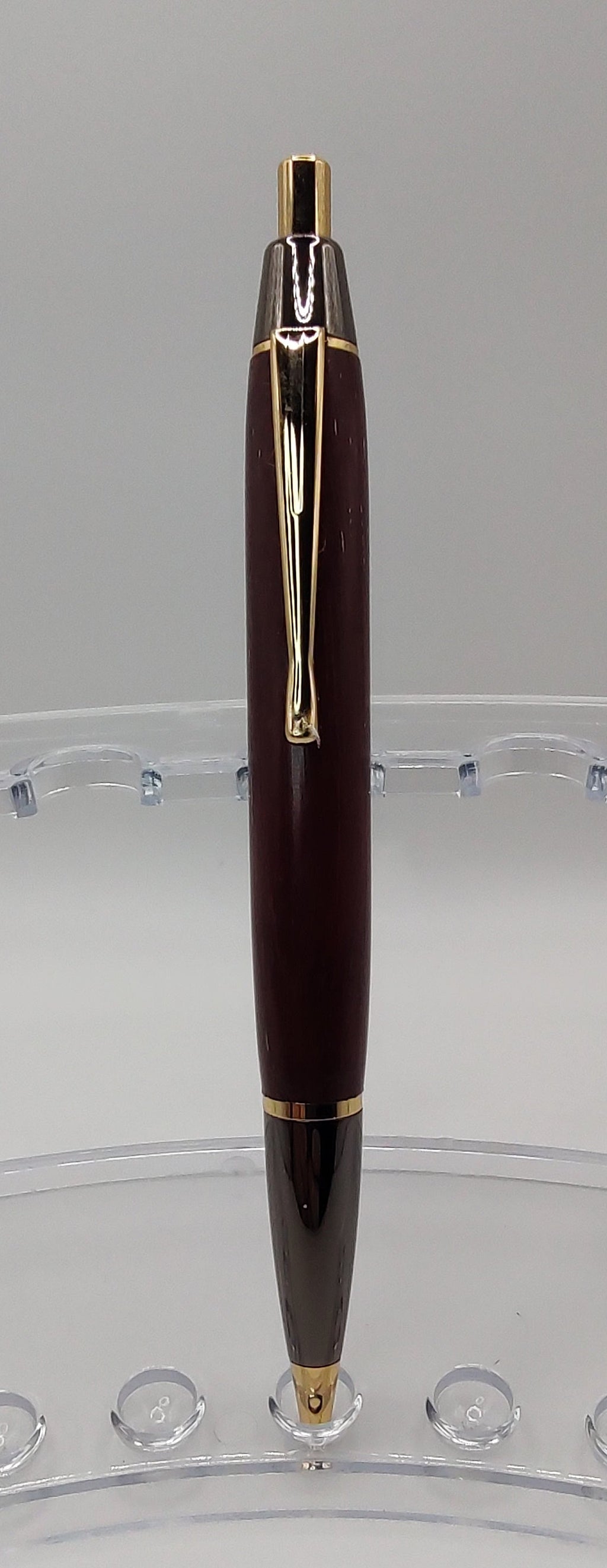 Purple Heart Click Pen