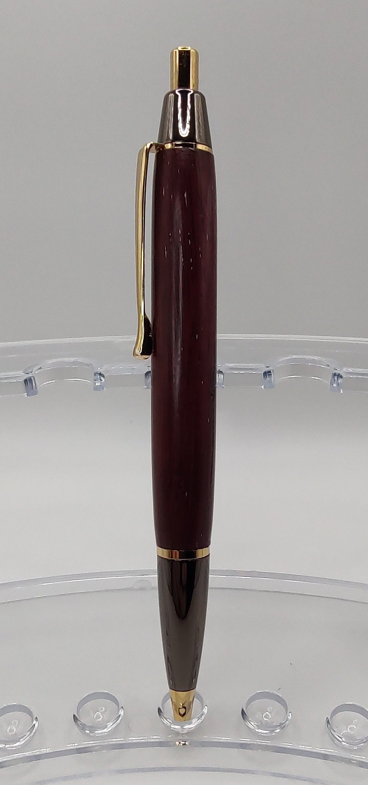 Purple Heart Click Pen