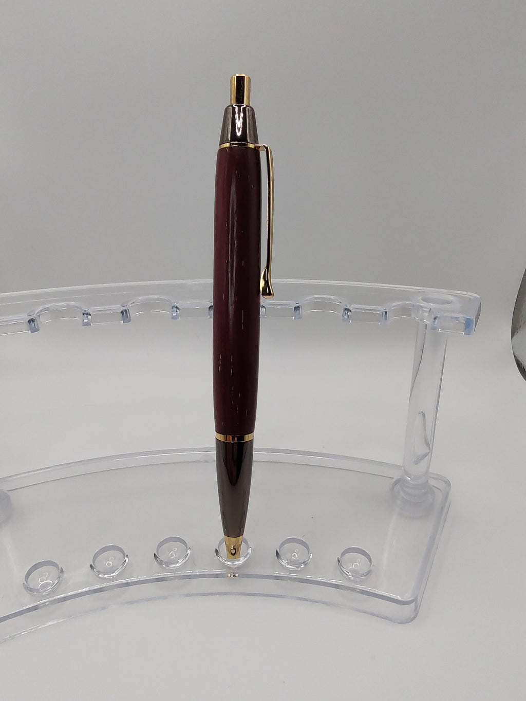 Purple Heart Click Pen