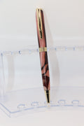 Acrylic Twist Pen in Brown Rose Acrylic, Gold or Chrome