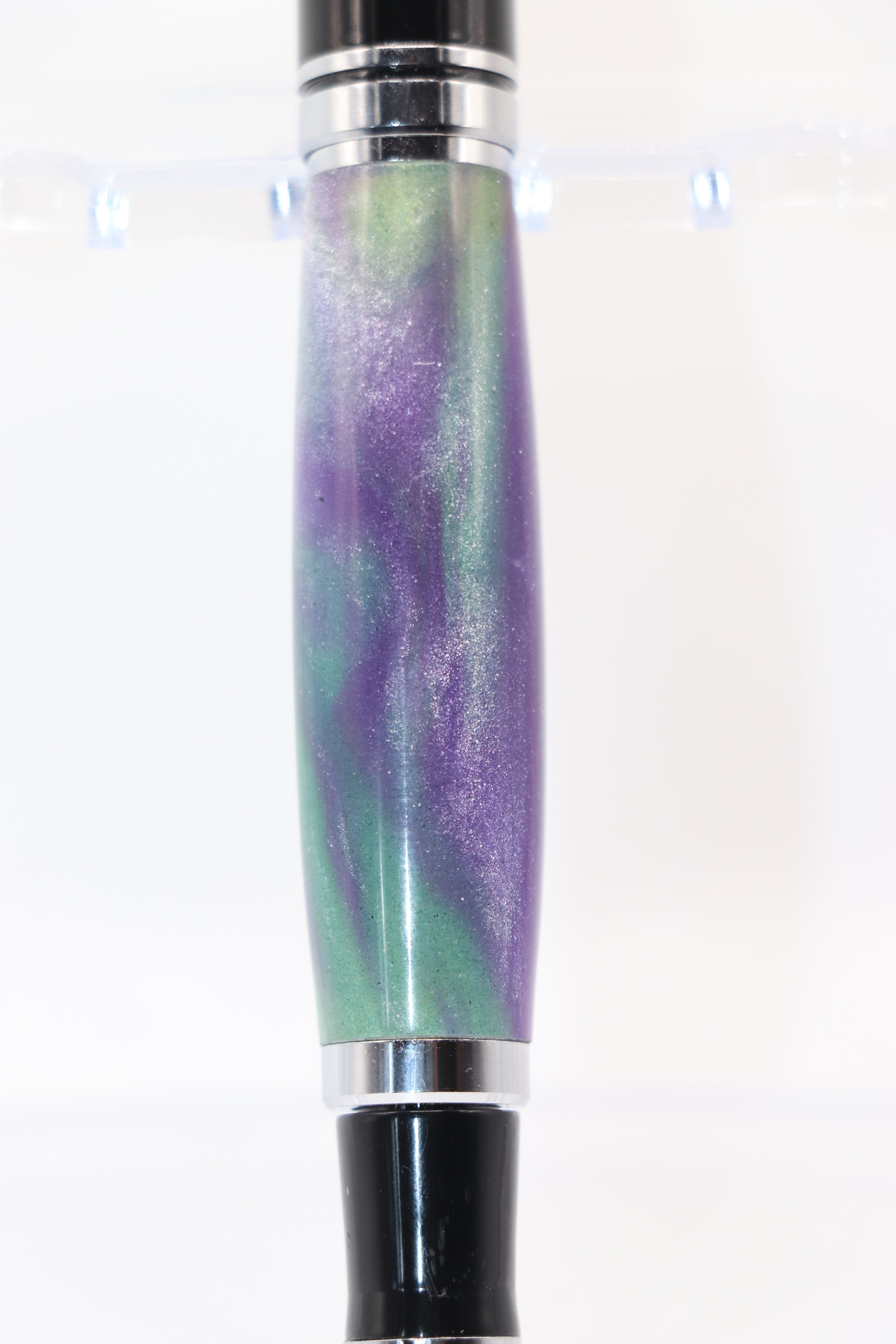 Oxford style Roller Ball, Click off and store cap, gold or chrome accent