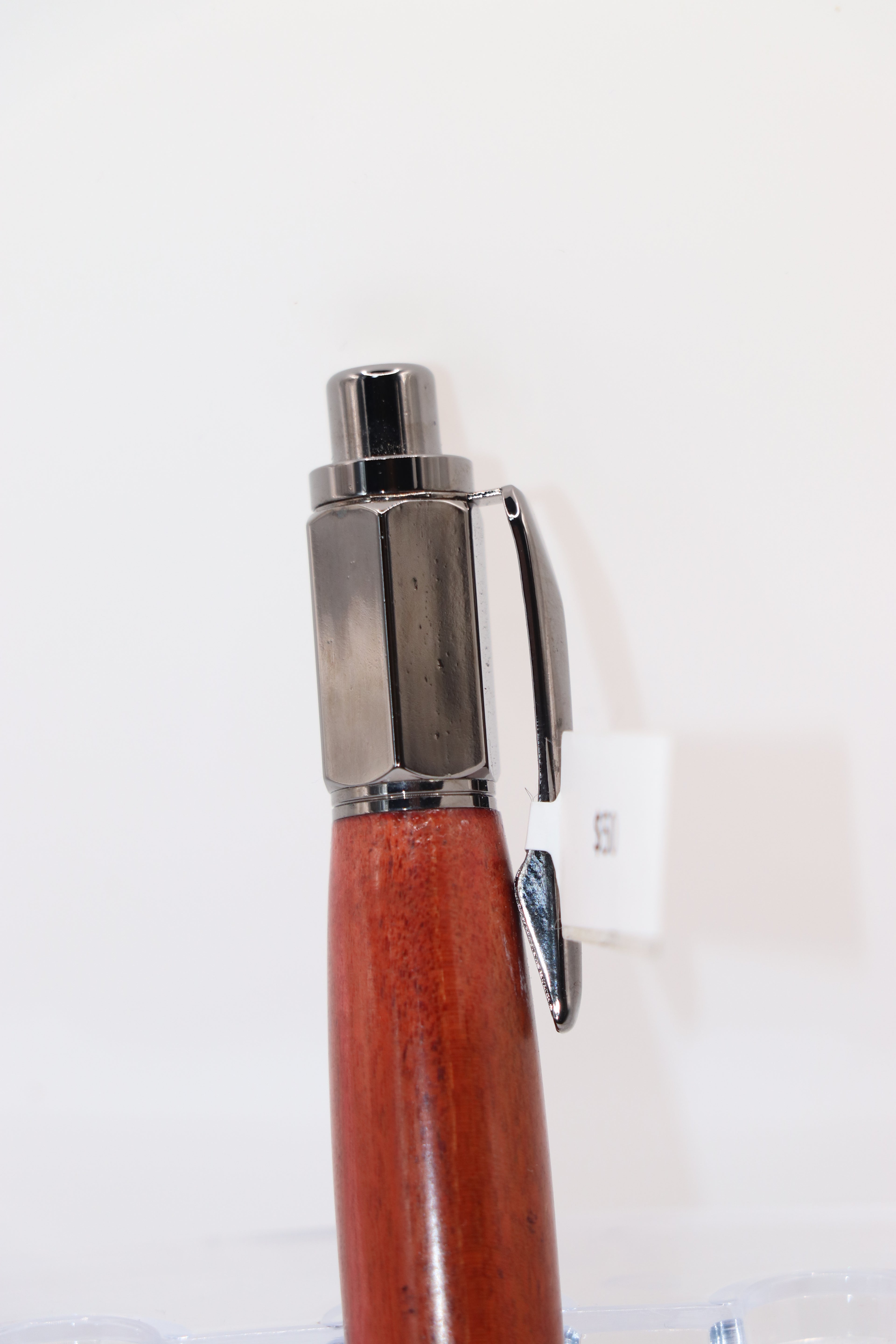 Vertex Click Pen with Gun Metal Trim