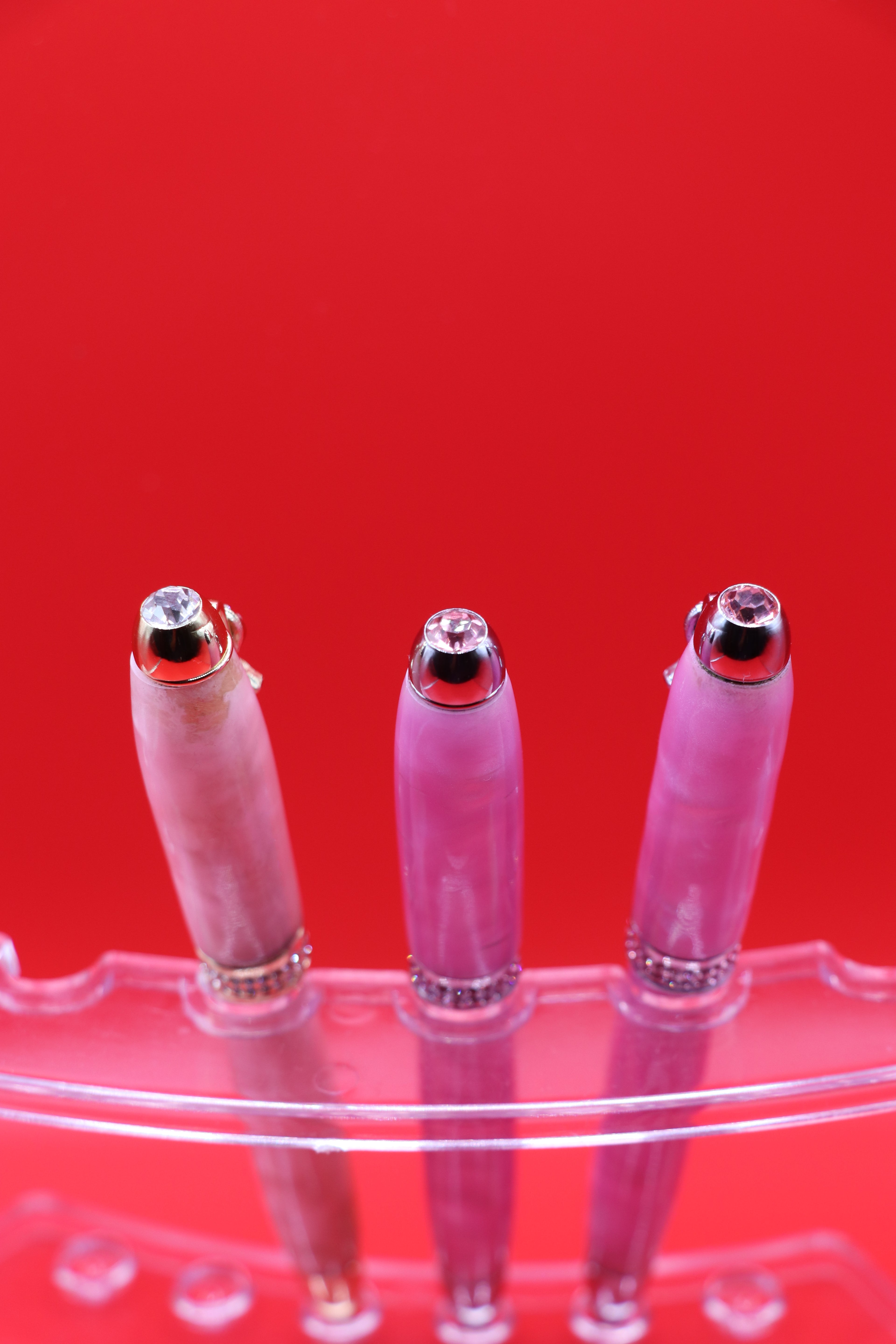 Pink Ribbon Handcrafted Pen with Swarovski Crystals