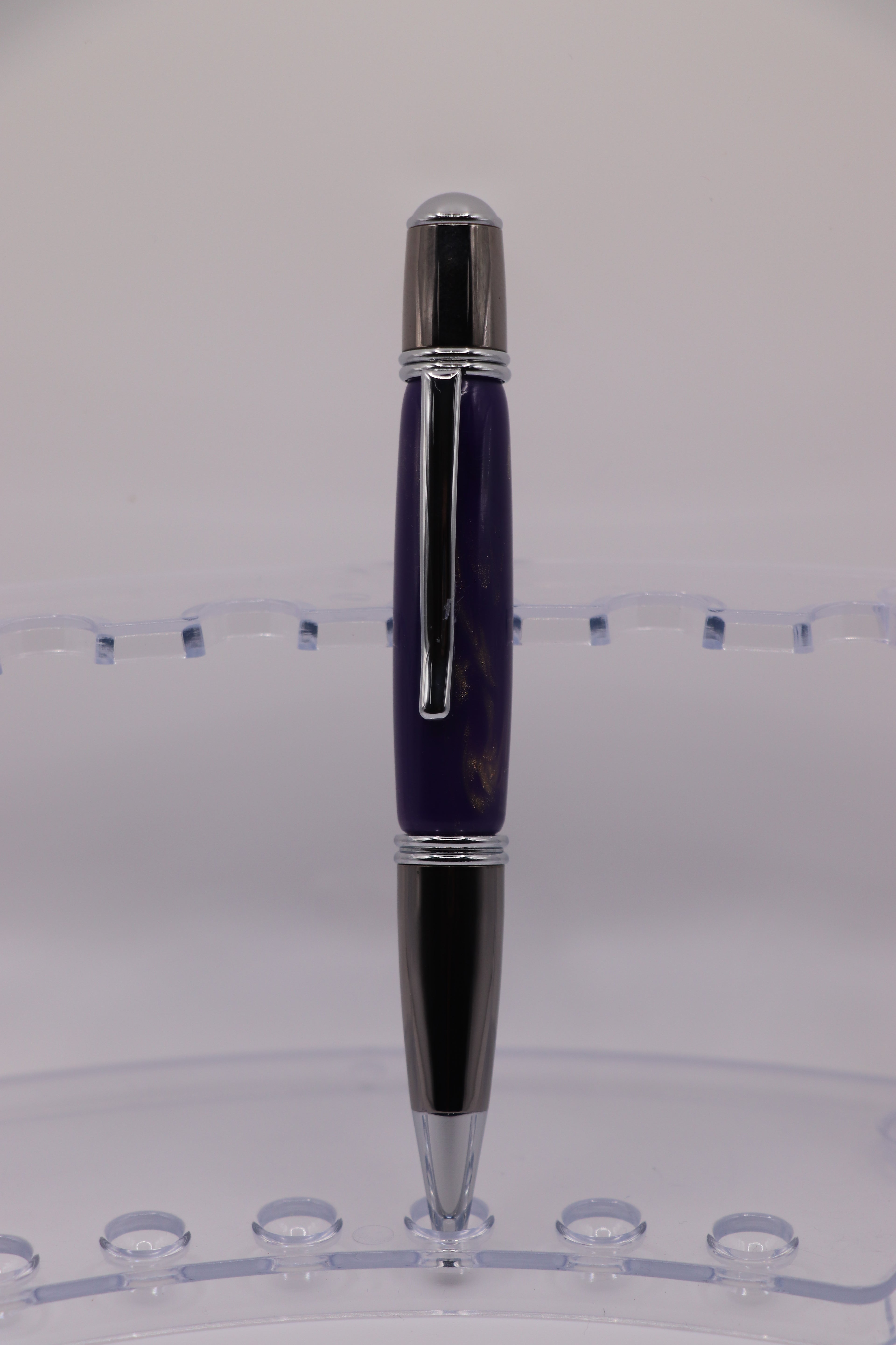 Purple and Gold Gatsby Twist Pen