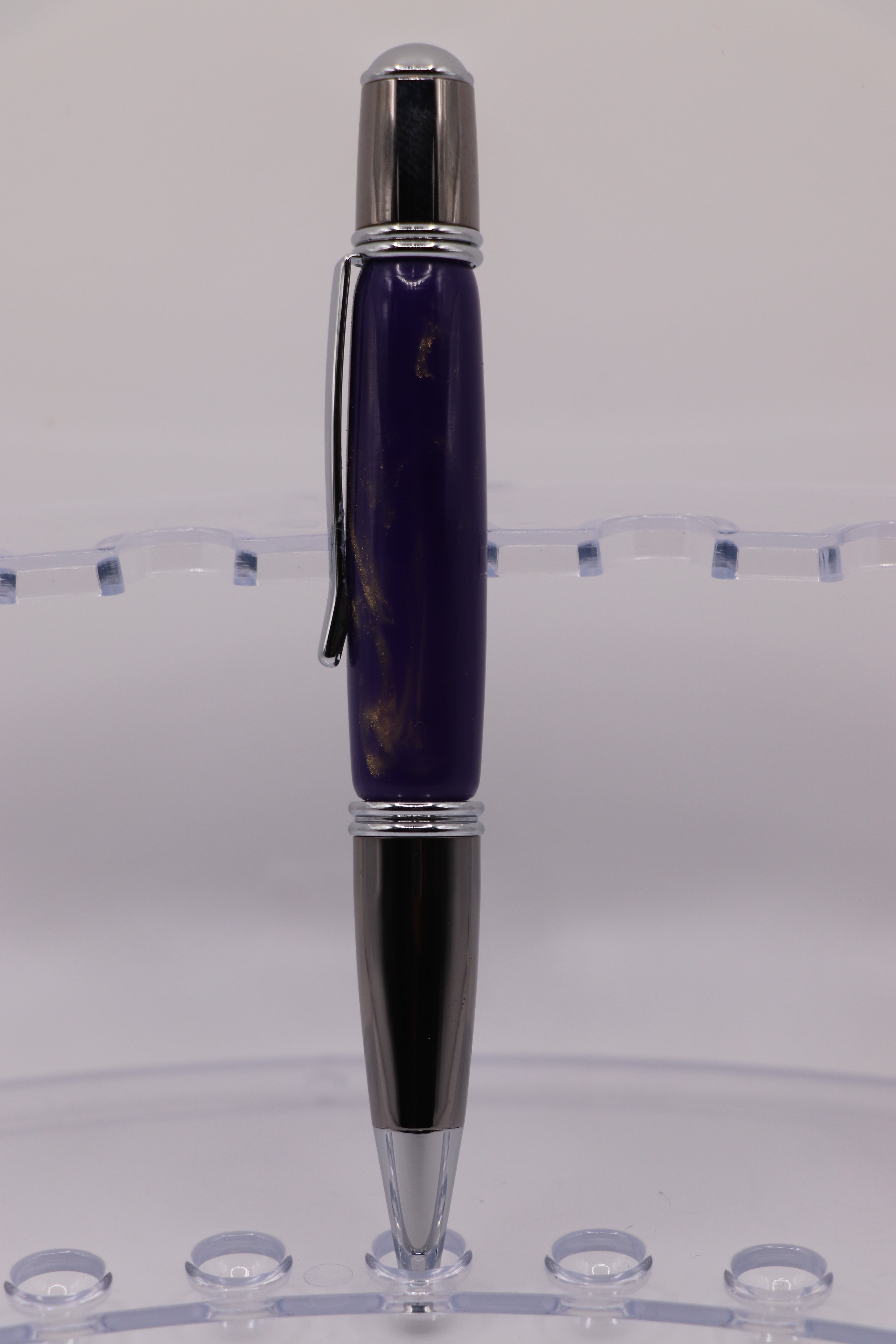 Purple and Gold Gatsby Twist Pen