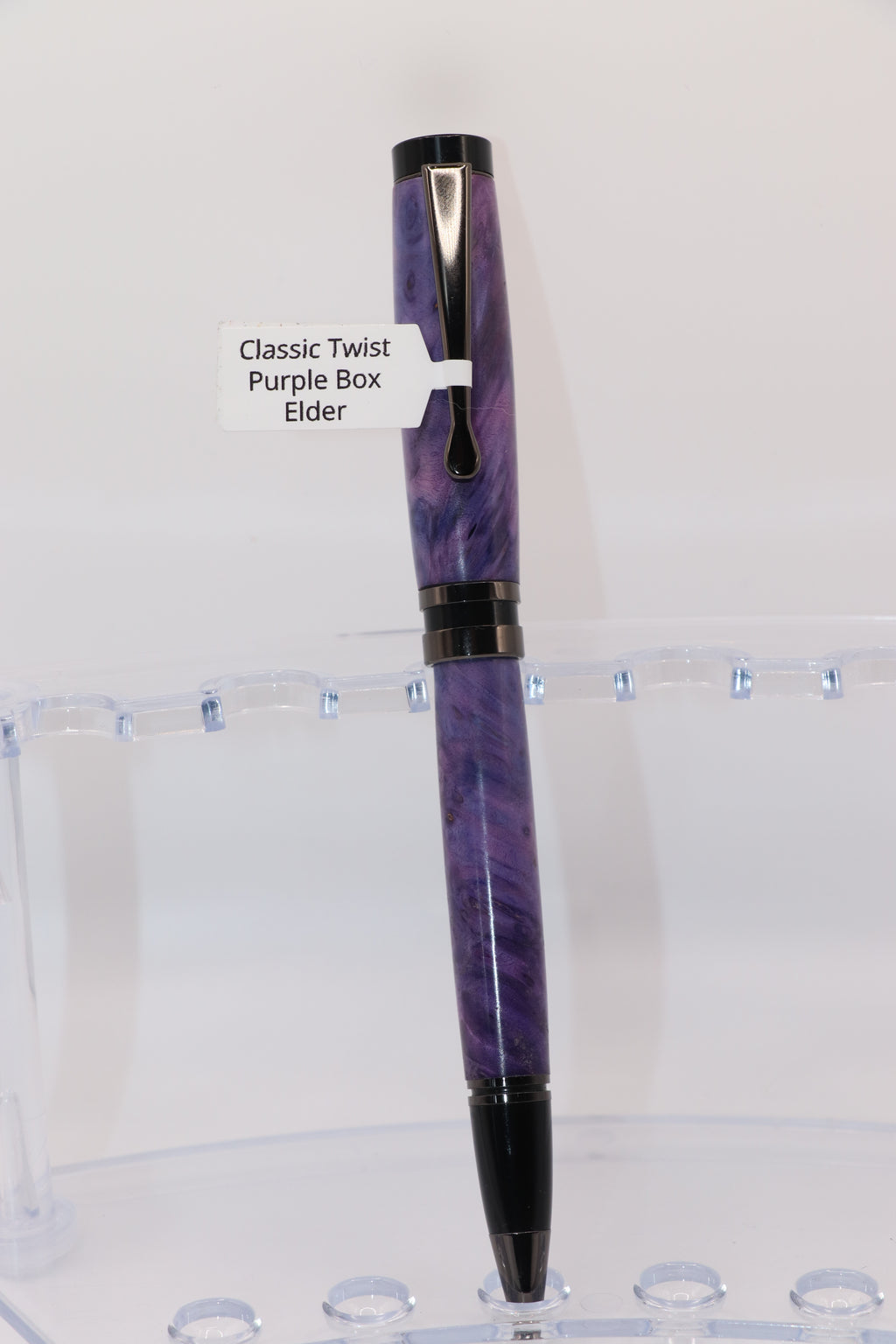 Classic Design Twist Pen in Purple Box Elder