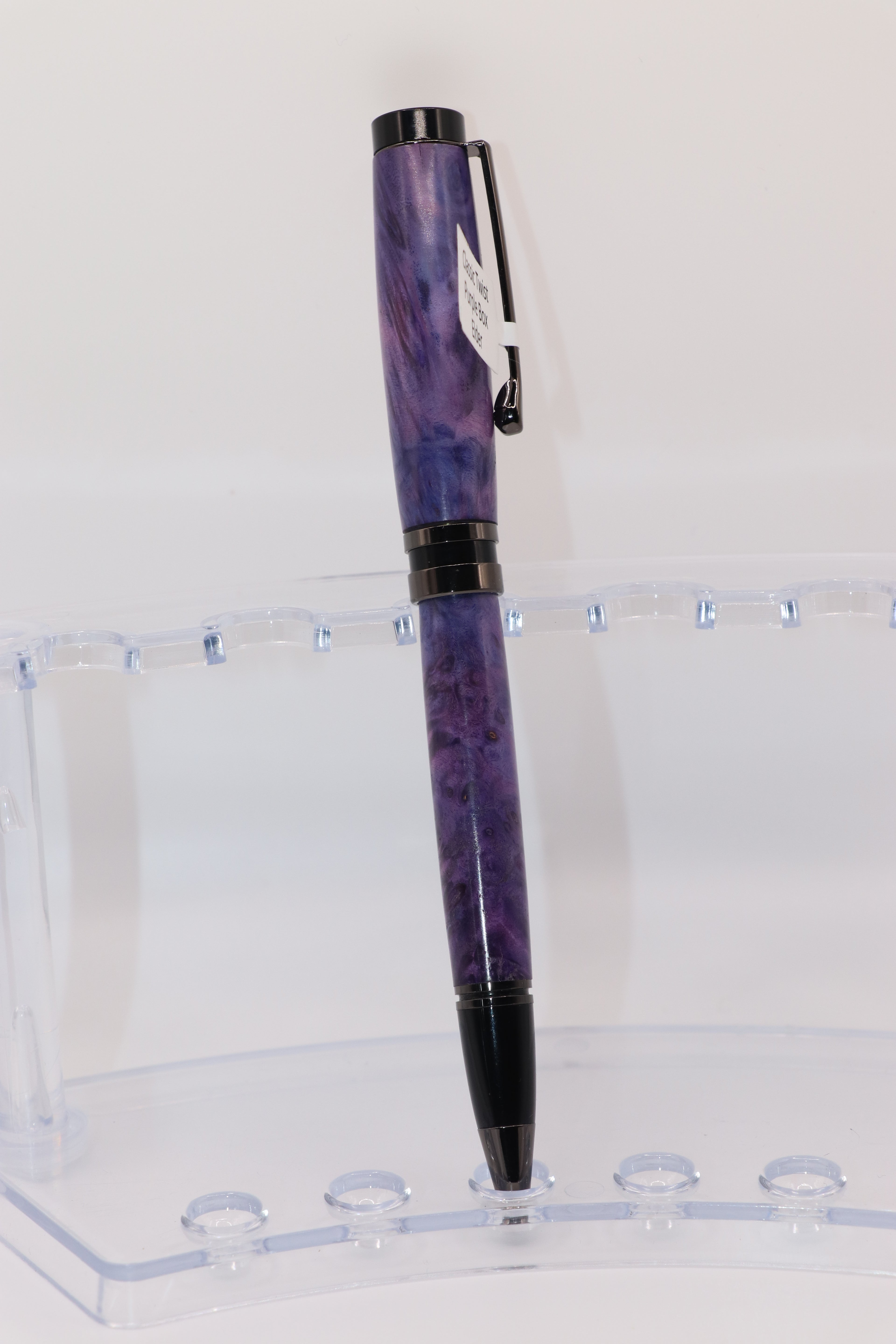 Classic Design Twist Pen in Purple Box Elder