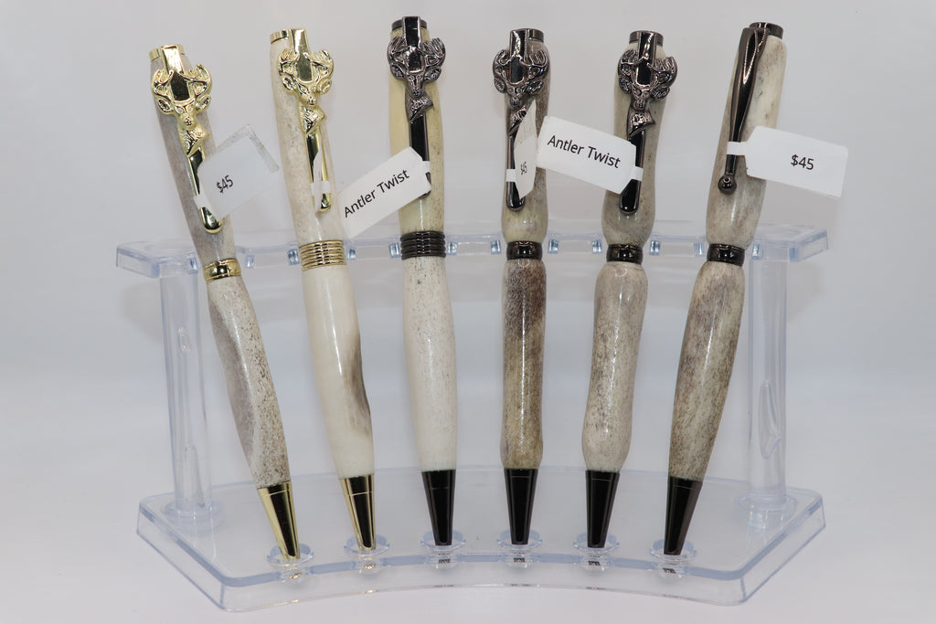 White Tailed Deer Antler Twist Pen