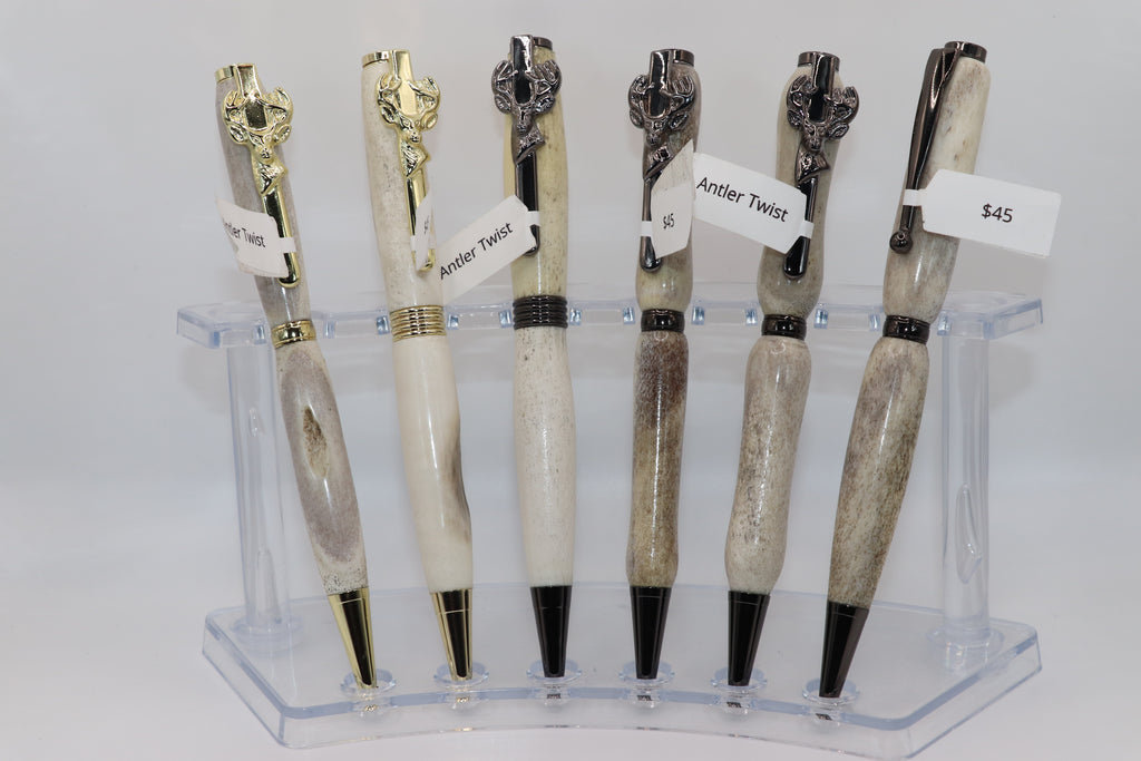 White Tailed Deer Antler Twist Pen