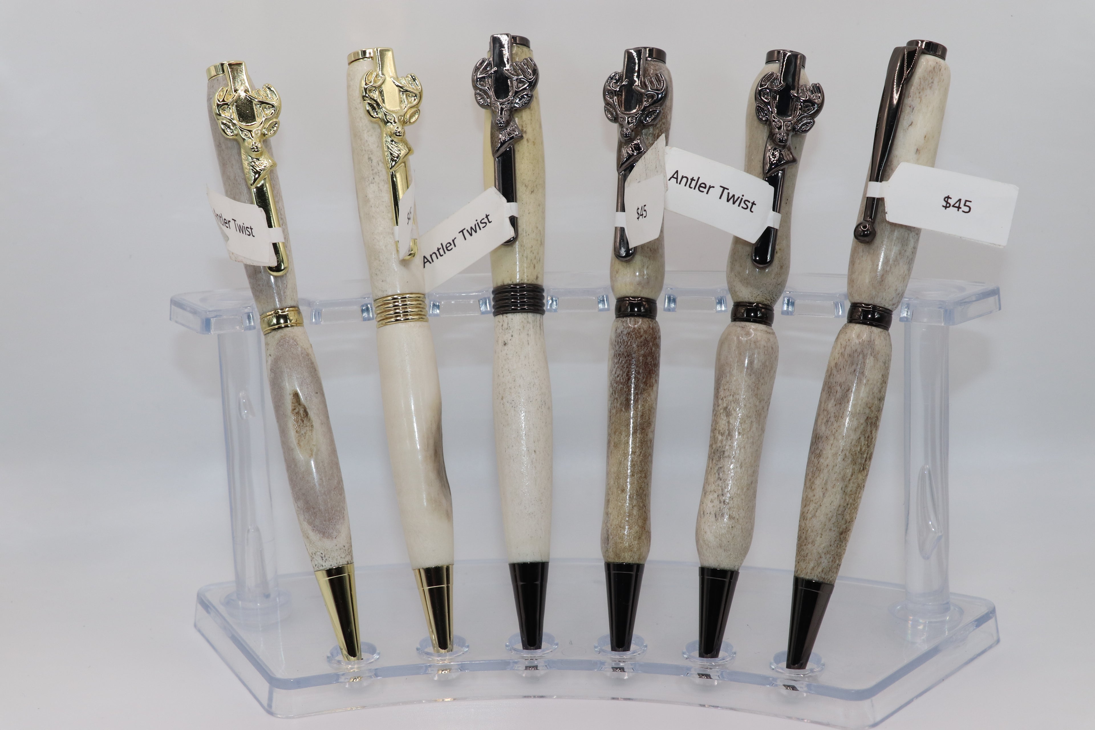 White Tailed Deer Antler Twist Pen