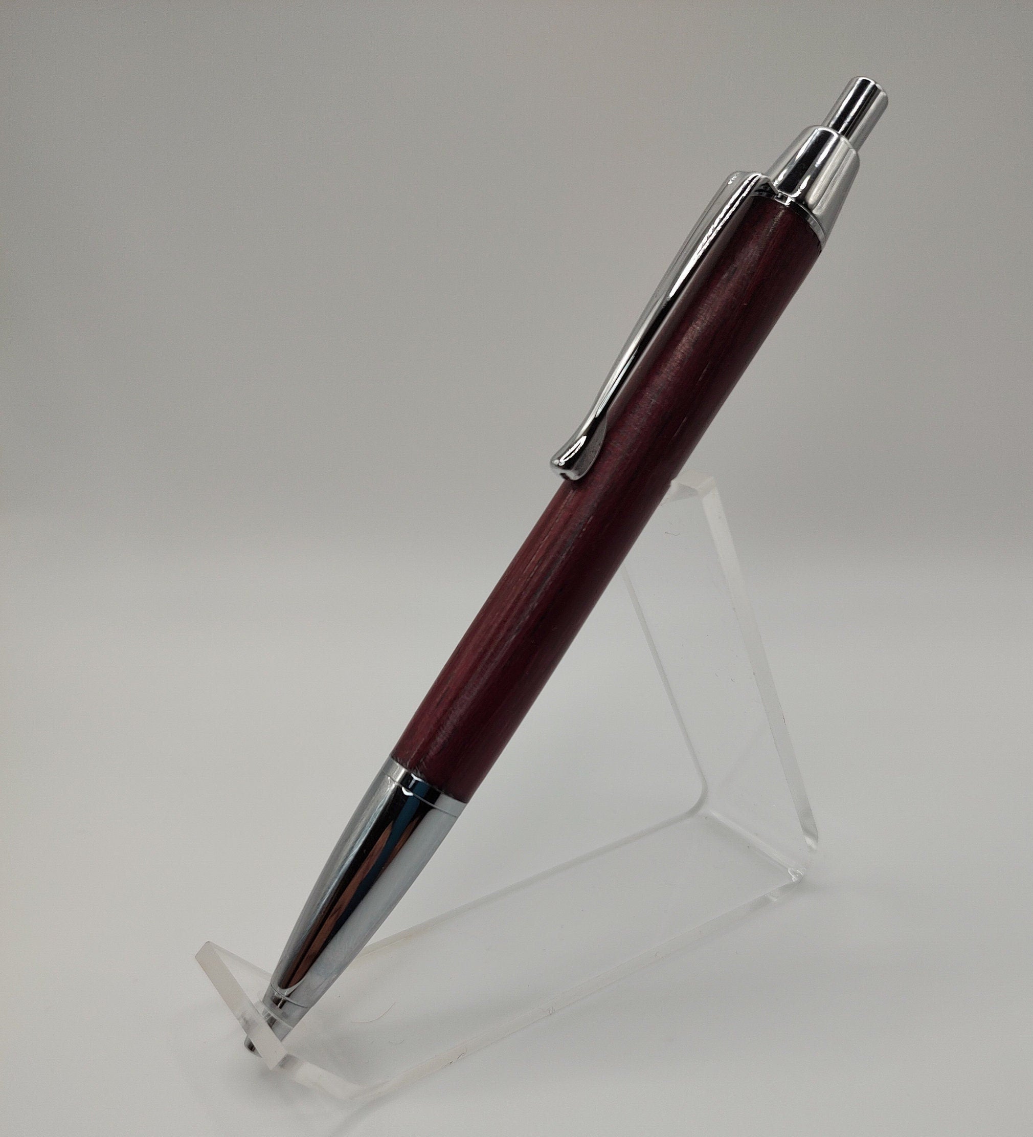 Purple Heart Click Pen